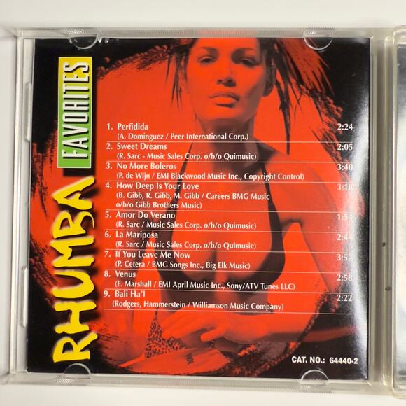 Rhumba Favorites CD (1999 Eclipse Music Group) – Latin Dance Compilation - Picture 6 of 8